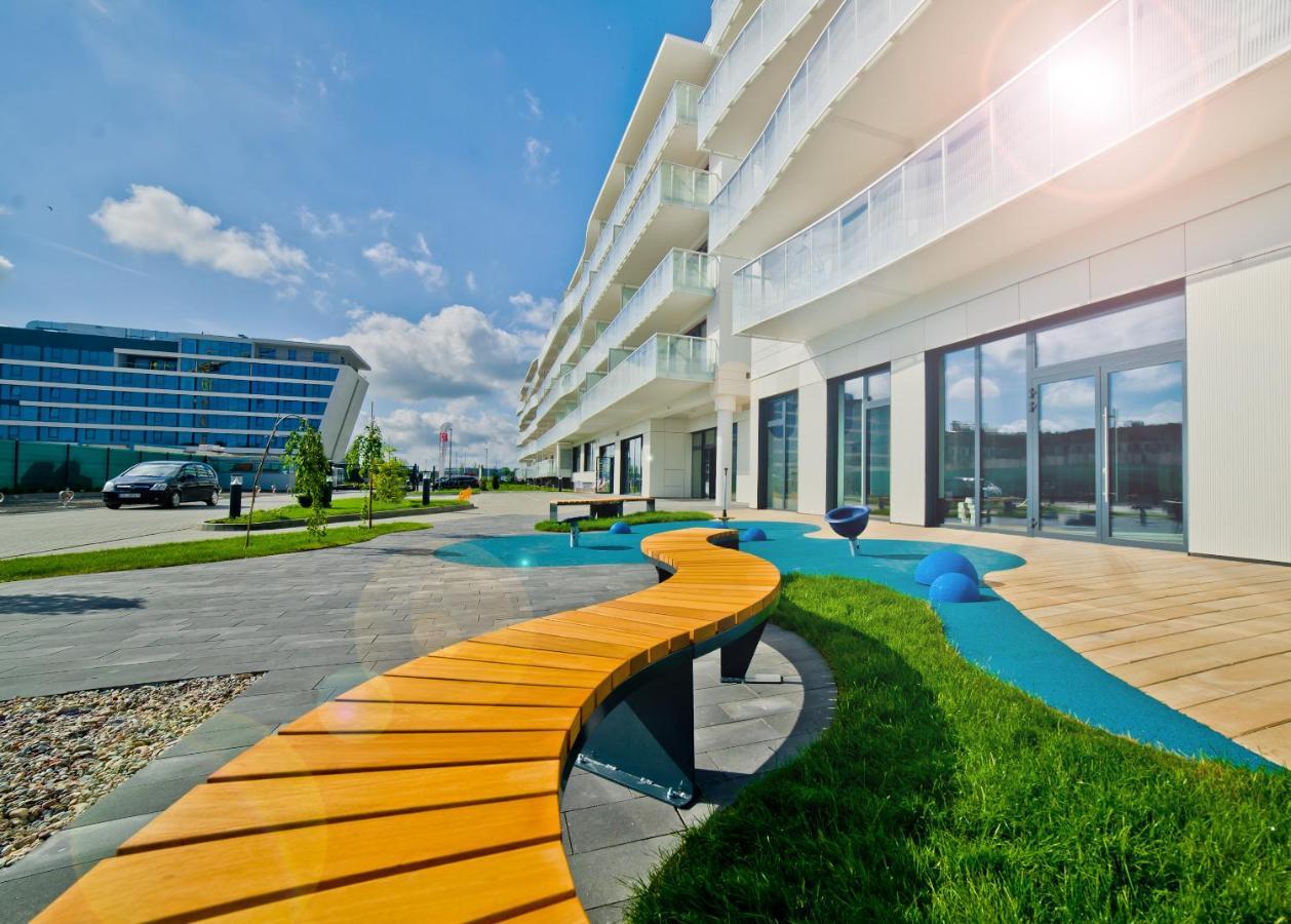 Aqua Resort Apartments-Aqua Park No Limit, Parking Kołobrzeg Esterno foto