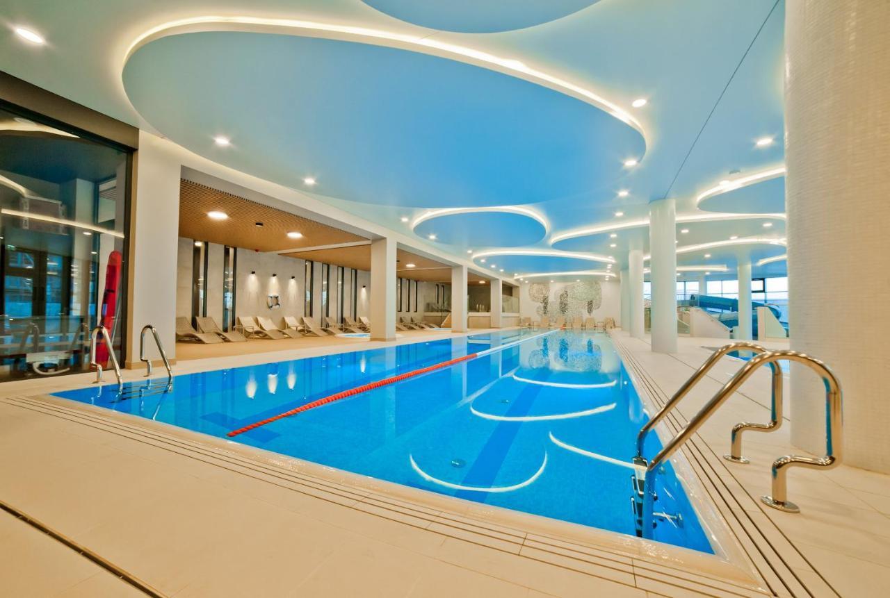 Aqua Resort Apartments-Aqua Park No Limit, Parking Kołobrzeg Esterno foto